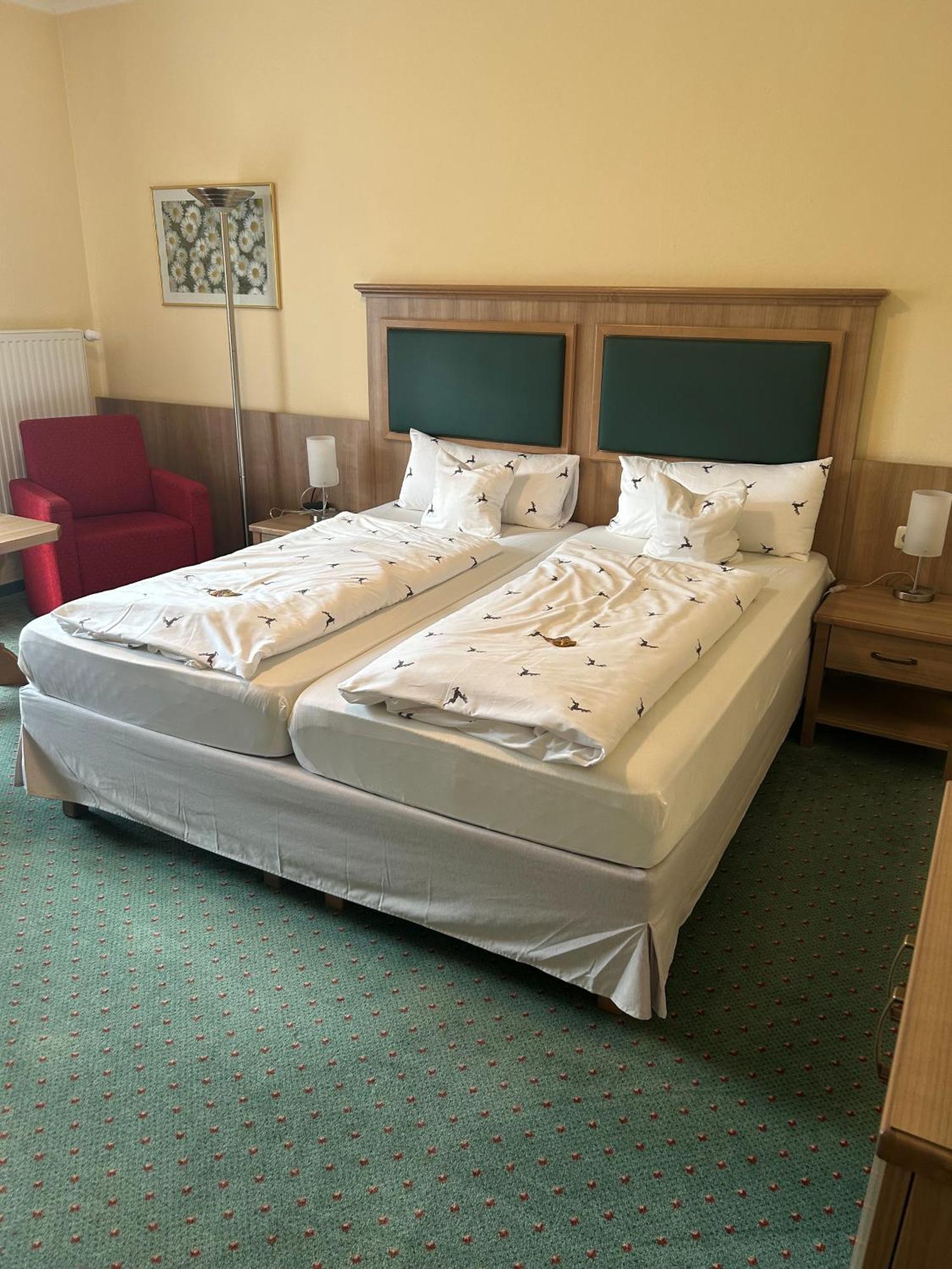 באד פיסינג Hotel Garni Hubertushof מראה חיצוני תמונה